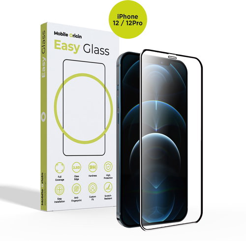 Mobile Origin EasyGlass iPhone 12 / 12Pro - Schutzglas - Hauptbild