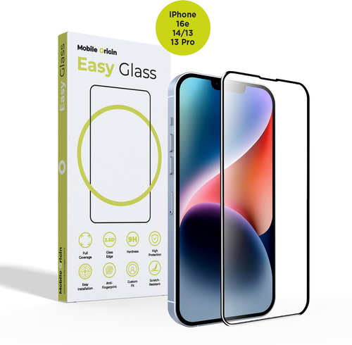 Mobile Origin EasyGlass iPhone 17e/16e/14/13/13 Pro - Schutzglas - Hauptbild