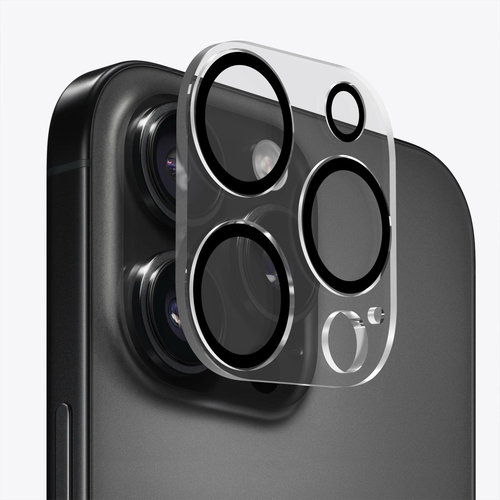 Mobile Origin Easy Lens Full Cover Klar iPhone 15 Pro / 15 Pro Max - Objektiv-Schutzglas - Hauptbild