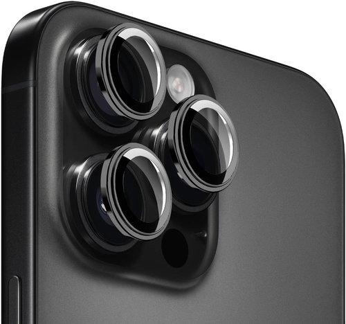 Mobile Origin Easy Lens Guards Schwarz iPhone 16 Pro / 16 Pro Max - Objektiv-Schutzglas - Hauptbild