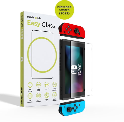 Mobile Origin EasyGlass Nintendo Switch (2022) Hauptbild Mobile Origin EasyGlass Nintendo Switch (2022) - Schutzglas - Hauptbild