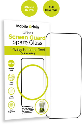 Mobile Origin Screen Guard Spare Glass Full Coverage iPhone 16 Pro - Schutzglas - Hauptbild