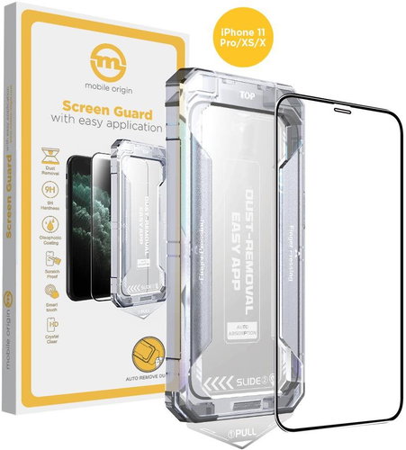 Mobile Origin Screen Guard with easy application iPhone 11 Pro/XS/X - Schutzglas - Hauptbild
