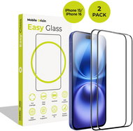 Mobile Origin EasyGlass iPhone 15/iPhone 16 2 pack - Glass Screen Protector
