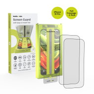 Mobile Origin Screen Guard With Easy Applicator Full Coverage 2 Pack iPhone 18 Pro - Glass Screen Protector