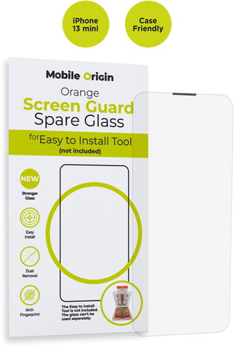 Mobile Origin Orange Screen Guard Spare Glass iPhone 13 mini - Schutzglas - Hauptbild
