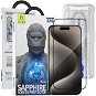 Blueo Sapphire Screen Protector With Applicator iPhone 15 Pro - Schutzglas