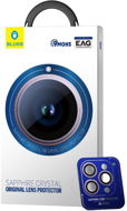 Kamera védő fólia Mobile Origin Blueo Sapphire Crystal Camera Lens Protector Black iPhone 14 Pro/14 Pro Max üvegfólia - Ochranné sklo na objektiv