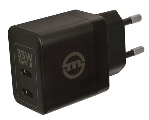 Mobile Origin 35W GaN III Super Charger Dual 2x USB-C Black - Nabíječka do sítě - Hlavní obrázek