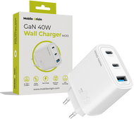 Mobile Origin GaN 40W Wall Charger MO13 1 USB-A + 2 USB-C - Nabíječka do sítě