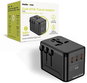 Reiseadapter Mobile Origin GaN 67W Travel Adapter PW5 EU/UK/US/AUS 3x USB-C + USB-A - Cestovní adaptér