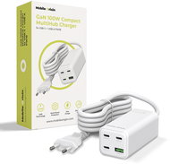 Mobile Origin GaN 100W Compact MultiHub Charger PW18 with 3x USB-C + USB-A - AC Adapter