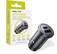 Mobile Origin Metal Car Charger 30W, CA12 USB-C USB-A - Car Charger