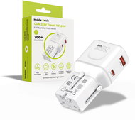 Mobile Origin GaN 35W Travel Adapter, EU/US/UK/AU PW25 White - Cestovní adaptér