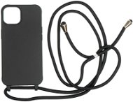 Mobile Origin Lanyard Case Black iPhone 14 - Kryt na mobil