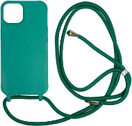 Mobile Origin Lanyard Case Dark Green iPhone 14 tok - Telefon tok