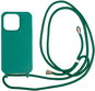 Mobile Origin Lanyard Case Dark Green iPhone 14 Pro - Phone Cover