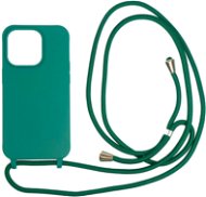 Mobile Origin Lanyard Case Dark Green iPhone 14 Pro - Handyhülle