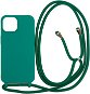 Mobile Origin Lanyard Case Dark Green iPhone 15 - Telefon tok