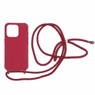 Mobile Origin Lanyard Case Cherry iPhone 15 Pro tok - Telefon tok