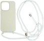 Mobile Origin Lanyard Case Light Grey iPhone 14 Pro - Handyhülle