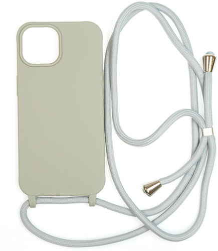 Mobile Origin Lanyard Case Light Grey iPhone 15 - Handyhülle - Hauptbild
