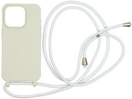 Mobile Origin Lanyard Case Light Grey iPhone 15 Pro tok - Telefon tok