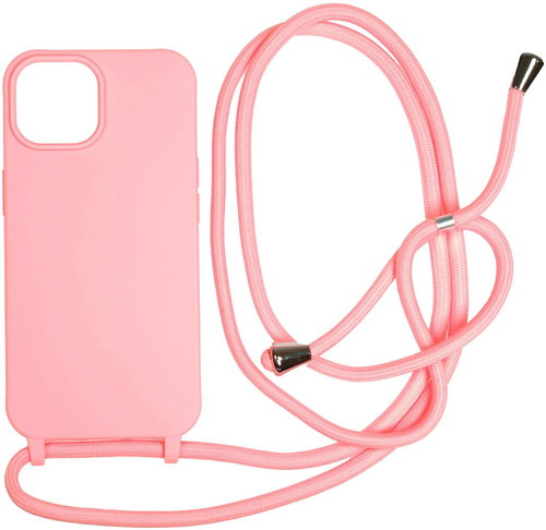 Mobile Origin Lanyard Case Pink iPhone 15 - Handyhülle - Hauptbild