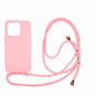 Mobile Origin Lanyard Case Pink iPhone 15 Pro - Kryt na mobil