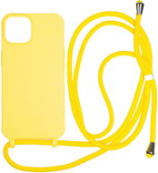 Mobile Origin Lanyard Case Yellow iPhone 14 - Phone Cover