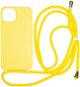 Mobile Origin Lanyard Case Yellow iPhone 14 - Phone Cover