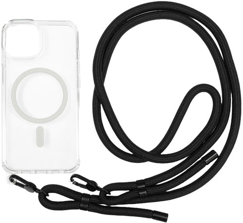Mobile Origin Lanyard MagSafe Case Clear iPhone 14 tok - Telefon tok - Fő fotó