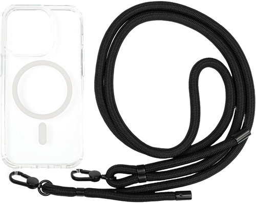 Mobile Origin Lanyard MagSafe Case Clear iPhone 14 Pro - Phone Cover - Main image