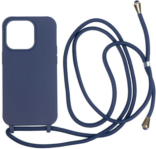 Mobile Origin Lanyard Case Blue iPhone 14 Pro - Phone Cover - Main image