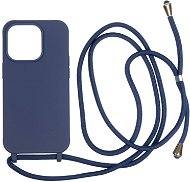Mobile Origin Lanyard Case Blue iPhone 14 Pro - Phone Cover