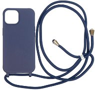 Mobile Origin Lanyard Case Blue iPhone 15 tok - Telefon tok