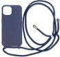 Mobile Origin Lanyard Case Blue iPhone 15 - Phone Cover
