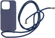 Mobile Origin Lanyard Case Blue iPhone 15 Pro - Phone Cover