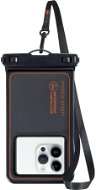 Vízálló tok Mobile Origin Waterproof Floating Case 6.5" Black/Orange tok - Vodotěsné pouzdro