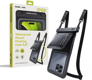 Mobile Origin Waterproof Floating Case with Small Pouch 6.8" Black/White - Vodotěsné pouzdro