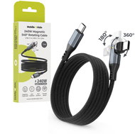 Mobile Origin 240W Magnetic 540° Rotating USB-C to USB-C Cable 1 m CB14 - Data Cable
