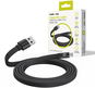 Mobile Origin Magnetic Flat Patented Original Cable USB-A to USB-C 1m, Black - Napájecí kabel