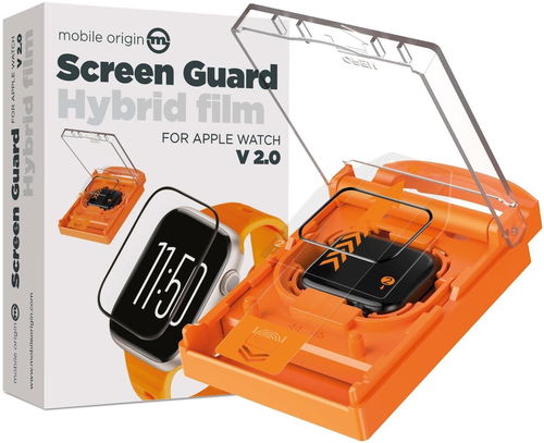 Mobile Origin Screen Guard Hybrid film Apple Watch 9/8/7 45mm - Ochranná fólie - Hlavní obrázek