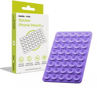 Mobile Origin Sticker Phone Mount O1 Purple - Phone holder