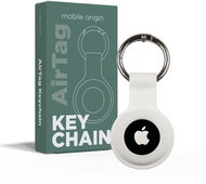 Mobile Origin Airtag KeyChain, white - AirTag klíčenka