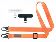 Mobile Origin Lanyard Tape 25mm Orange 84 - 165cm - Šňůrka na telefon