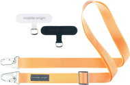 Mobile Origin Lanyard Tape 25mm Peach Fuzz 84 - 165cm - Šňůrka na telefon
