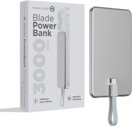 Powerbanka Mobile Origin Blade PowerBank 3000mAh Silver - Powerbanka
