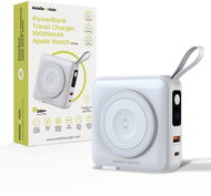 Mobile Origin Powerbank & Travel Charger Lightning/USB-C Cable MagSafe/AW/iPhone Compatible White - Power Bank