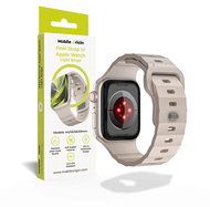 FKM Strap III for Apple Watch 44 / 45 / 46 / 49mm - Light beige - Watch Strap